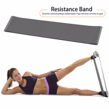 Load image into Gallery viewer, Yoga Fitness Resistance Band Elastic Latex Belt Loop Pull Strength Training free shipping