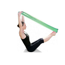 Load image into Gallery viewer, 2017 New Pilates Yoga Resistance Bands Aerobics Stretch Tensile Elastic Band yoga banda de resistencia