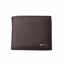 Load image into Gallery viewer, Xiniu Business man wallet Short Black Purse Slim Fold Flip Wallet Card Holder Leather Purse Men&#39;s Wallet carteras mujer#YHEL