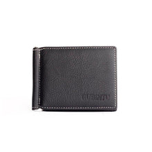 Load image into Gallery viewer, 2016 Wallets Men Short Leather Purse Credit ID Card Holder Slim Coin Purse Brown Solid England Style Men&#39;s Wallet carteras mujer