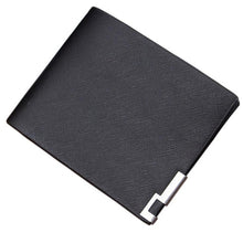 Load image into Gallery viewer, Fashion Hot Brand Men Wallet Billfold Short Male Clutch Leather Wallet Card Holder Clutch Dollar Price Purse billetera hombre