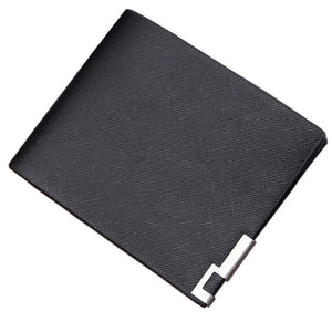 Fashion Hot Brand Men Wallet Billfold Short Male Clutch Leather Wallet Card Holder Clutch Dollar Price Purse billetera hombre