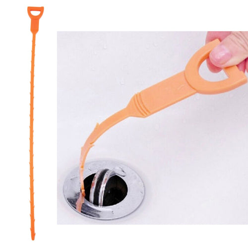 Snake Shaped Sink Cleaner Bathroom Toilet Kitchen Drain Removes Clogged Hairs Cleaning Brush for Home  Popular New