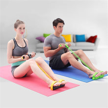 Load image into Gallery viewer, Fitness Resistance Band Rope Tube Elastic Exercise Equipment for Yoga Pilates Workout Latex Tube Pull Rope new arrival