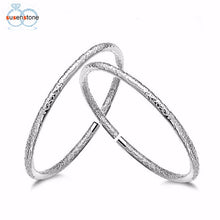 Load image into Gallery viewer, SUSENSTONE 10PCS Fashion Bohemia Jewelry Silver Womens Charm Bangle Bracelet  female silver bracelet