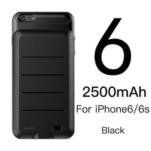 Load image into Gallery viewer, Baseus Battery Case For iPhone 6 6s Plus Powerbank Charger Case For iPhone 6s Battery Charging Case Mobile Phone Power Bank Case