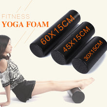 Load image into Gallery viewer, Outlife EPP Yoga Gym Exercises Fitness Massage Equipment Foam Roller for Muscle Relaxation and Physical Therapy Black