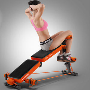 ALBREDA New Sit Up Bench fitness equipment for home Foldable abdominal waist trainer bench women ab mat the exercise machine