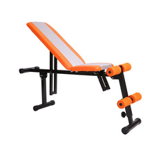 Load image into Gallery viewer, Household multifunctional sit up bench Adjustable Decline Abdominal Exercise dumbbell bench Crunch Board chair fitness equipment