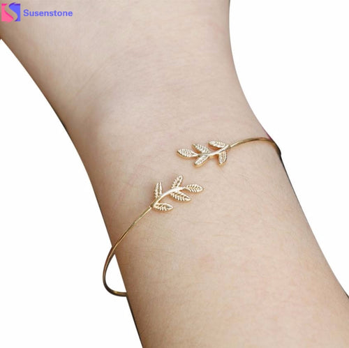 Fashion pop leaves leaves bracelet brains Leaves Women's Bracelet Jewelry