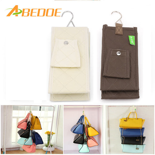 ABEDOE 4 Hooks Handbag Organizer Handbag Holder Hanger Hook Wardrobe Hook Handbag Collecting Hanger Hook Home Storage Holder