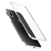 Load image into Gallery viewer, Baseus Hard PC Case For iPhone X Cases Luxury Transparent Plastic Case For iPhone X Cover Ultra Thin Plating Phone Accessories