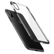 Load image into Gallery viewer, Baseus Hard PC Case For iPhone X Cases Luxury Transparent Plastic Case For iPhone X Cover Ultra Thin Plating Phone Accessories