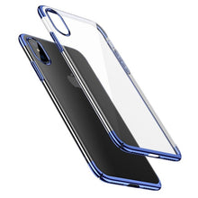 Load image into Gallery viewer, Baseus Hard PC Case For iPhone X Cases Luxury Transparent Plastic Case For iPhone X Cover Ultra Thin Plating Phone Accessories