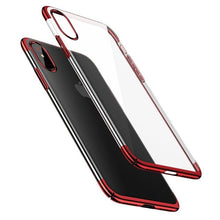 Load image into Gallery viewer, Baseus Hard PC Case For iPhone X Cases Luxury Transparent Plastic Case For iPhone X Cover Ultra Thin Plating Phone Accessories