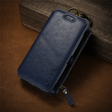 Load image into Gallery viewer, FLOVEME Business Leather Wallet Phone Bag Cases For iPhone 6s 6 For iPhone X 8 7 6s Plus XS Max XR Case Cover For iPhone 5s 5 SE