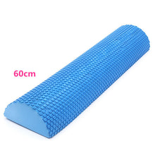 Load image into Gallery viewer, Gym Exercise Fitness Yoga Blocks With Massage Floating Point Half Round EVA foam Yoga roller Pilates Fitness Foam Roller