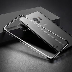 Baseus For Samsung Galaxy S9 Case Luxury Plating Hard Plastic Case For Samsung Galaxy S9 S9 Plus Ultra Thin Transparent Coque