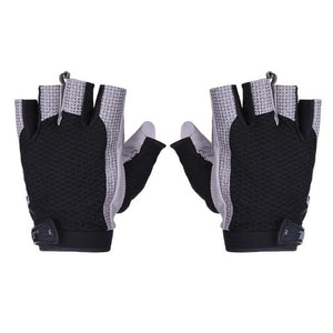 1 Pair Anti-skid Breathable Gym Gloves Men Women  Body Building Training Sport Dumbbell Fitness Exercise Weight Lifting Gloves