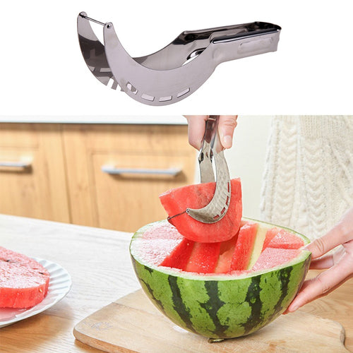 1PC Watermelon Slicer Cutter Stainless Steel Melon Knife Cutter Vegetable Fruit Slicer Peeler Kitchen Gadgets Fruit Tools