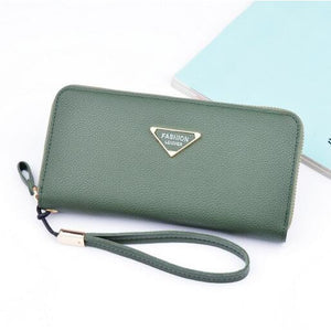 Ms. long wallet multi-functional wallet large handbag