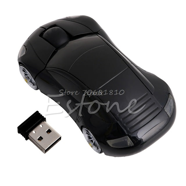 2.4GHz 3D Optical Wireless Mouse Mice Car Shape Receiver USB For PC Laptop Computer Accessories Z17 Drop ship