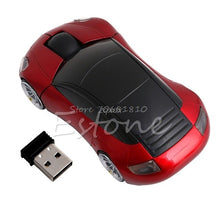 Load image into Gallery viewer, 2.4GHz 3D Optical Wireless Mouse Mice Car Shape Receiver USB For PC Laptop Computer Accessories Z17 Drop ship