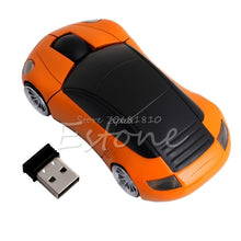 Load image into Gallery viewer, 2.4GHz 3D Optical Wireless Mouse Mice Car Shape Receiver USB For PC Laptop Computer Accessories Z17 Drop ship