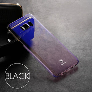 Baseus Luxury Plating Gradient Hard Plastic Case For Samsung S9 S9 Plus Ultra Thin PC Phone Cover For Samsung S8 S8 Plus Coque