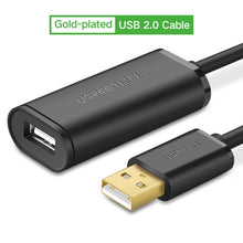 Load image into Gallery viewer, Ugreen USB Extension Cable 5m/10m/20m/30m Male to Female USB 3.0 Cable Signal Amplifier USB3.0 2.0 Extender Cord USB Extension