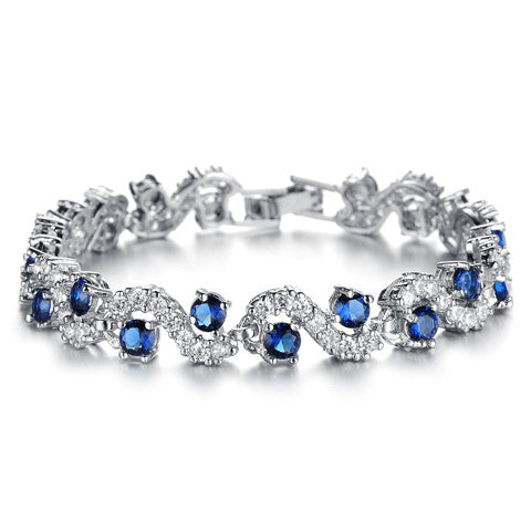 Majestic Blue Sapphire Bracelet