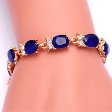 Load image into Gallery viewer, Crystal Owl Stone Bracelet