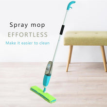 Load image into Gallery viewer, Household Water Spray Mop Dual Side Cleaning Cloth Head Wooden Floor Ceramic Tile Cleaner Mop Home Cleaning Tools