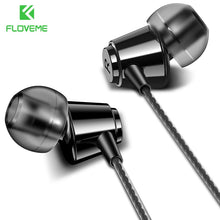 Load image into Gallery viewer, FLOVEME In-Ear Earphone For iPhone HIFI Stereo Wired Earbuds For Xiaomi Earphones For Computer Bass 3.5mm 1.2M With Microphone