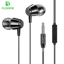 Load image into Gallery viewer, FLOVEME In-Ear Earphone For iPhone HIFI Stereo Wired Earbuds For Xiaomi Earphones For Computer Bass 3.5mm 1.2M With Microphone