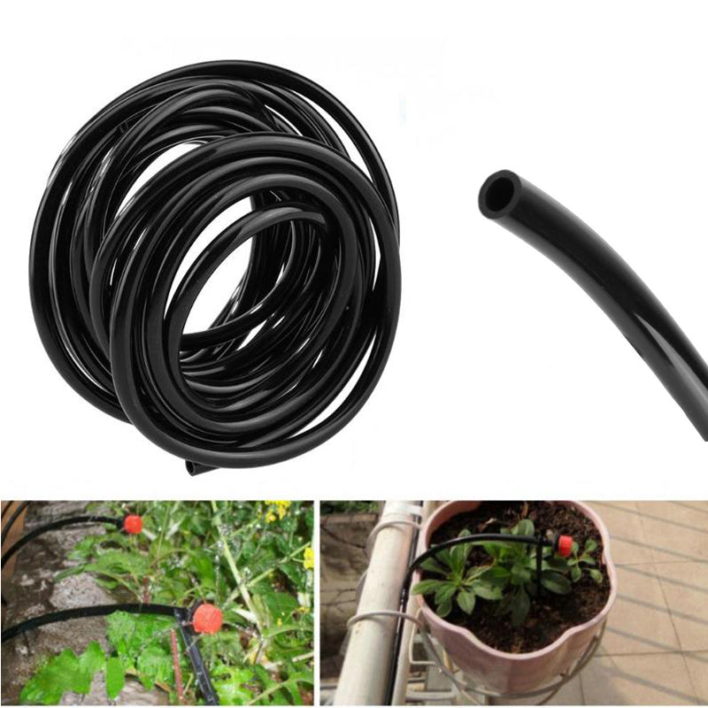 PVC 4/7mm Micro Drip Irrigation Hose Pipe 5/15/25M Water Hose for Garden Irrigation Plants Flower Watering Sprinker