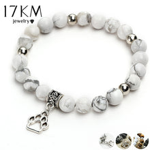 Load image into Gallery viewer, Tiger Eye Natural Stones Flower Beaded Bracelets For Women Men Boho Friendship Animal Bead Yoga Bracelets &amp; Bangles 2018 New