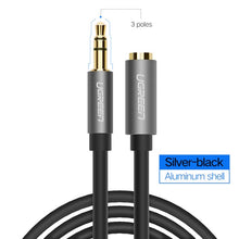 Load image into Gallery viewer, Ugreen Jack 3.5 mm Audio Extension Cable for Huawei P20 lite Stereo 3.5mm Jack Aux Cable for Headphones Xiaomi Redmi 5 plus PC