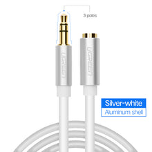 Load image into Gallery viewer, Ugreen Jack 3.5 mm Audio Extension Cable for Huawei P20 lite Stereo 3.5mm Jack Aux Cable for Headphones Xiaomi Redmi 5 plus PC