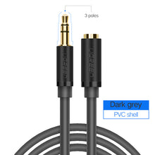 Load image into Gallery viewer, Ugreen Jack 3.5 mm Audio Extension Cable for Huawei P20 lite Stereo 3.5mm Jack Aux Cable for Headphones Xiaomi Redmi 5 plus PC