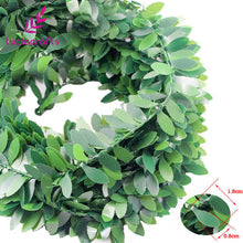 Load image into Gallery viewer, Lucia crafts 7m/lot Artificial Leaves Garland Hanging Plants Fake Vine for Wedding Party Garden Wall Decoration 027033018