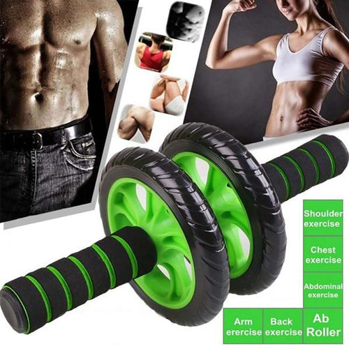 Exercise Equipment Roller Abdominal Muscle Workout Fitness Gym Home Train Tool