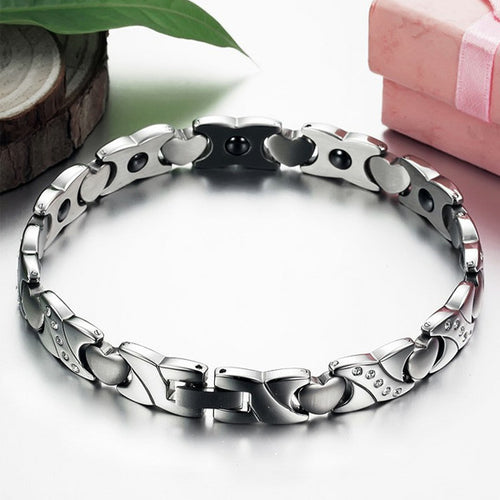 Men's Heart Magnetic Bracelet