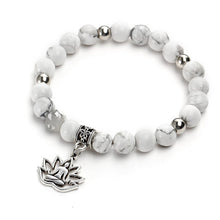 Load image into Gallery viewer, Tiger Eye Natural Stones Flower Beaded Bracelets For Women Men Boho Friendship Animal Bead Yoga Bracelets &amp; Bangles 2018 New