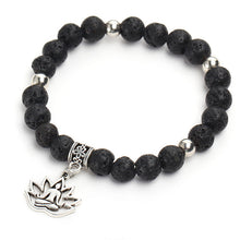 Load image into Gallery viewer, Tiger Eye Natural Stones Flower Beaded Bracelets For Women Men Boho Friendship Animal Bead Yoga Bracelets &amp; Bangles 2018 New