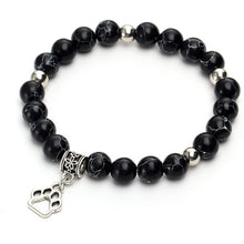 Load image into Gallery viewer, Tiger Eye Natural Stones Flower Beaded Bracelets For Women Men Boho Friendship Animal Bead Yoga Bracelets &amp; Bangles 2018 New