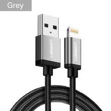 Load image into Gallery viewer, Ugreen MFi USB Cable for iPhone Xs Max 7 Plus 2.4A Fast Charging Lightning Cable for iPhone 6 USB Data Cable Phone Charger Cable