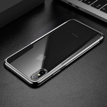 Load image into Gallery viewer, Baseus Luxury Plating Soft Silicone Case For iPhone Xs Xs Max XR Ultra Thin TPU Protective Case For iPhone Xs Xs Max 2018 Cover