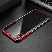 Load image into Gallery viewer, Baseus Luxury Plating Soft Silicone Case For iPhone Xs Xs Max XR Ultra Thin TPU Protective Case For iPhone Xs Xs Max 2018 Cover