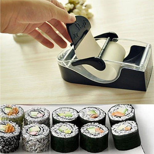 Sushi Roll Kitchen Mold, Easy Roll Sushi Maker Hob Perfect Kitchen Magic Roll Rice Ball